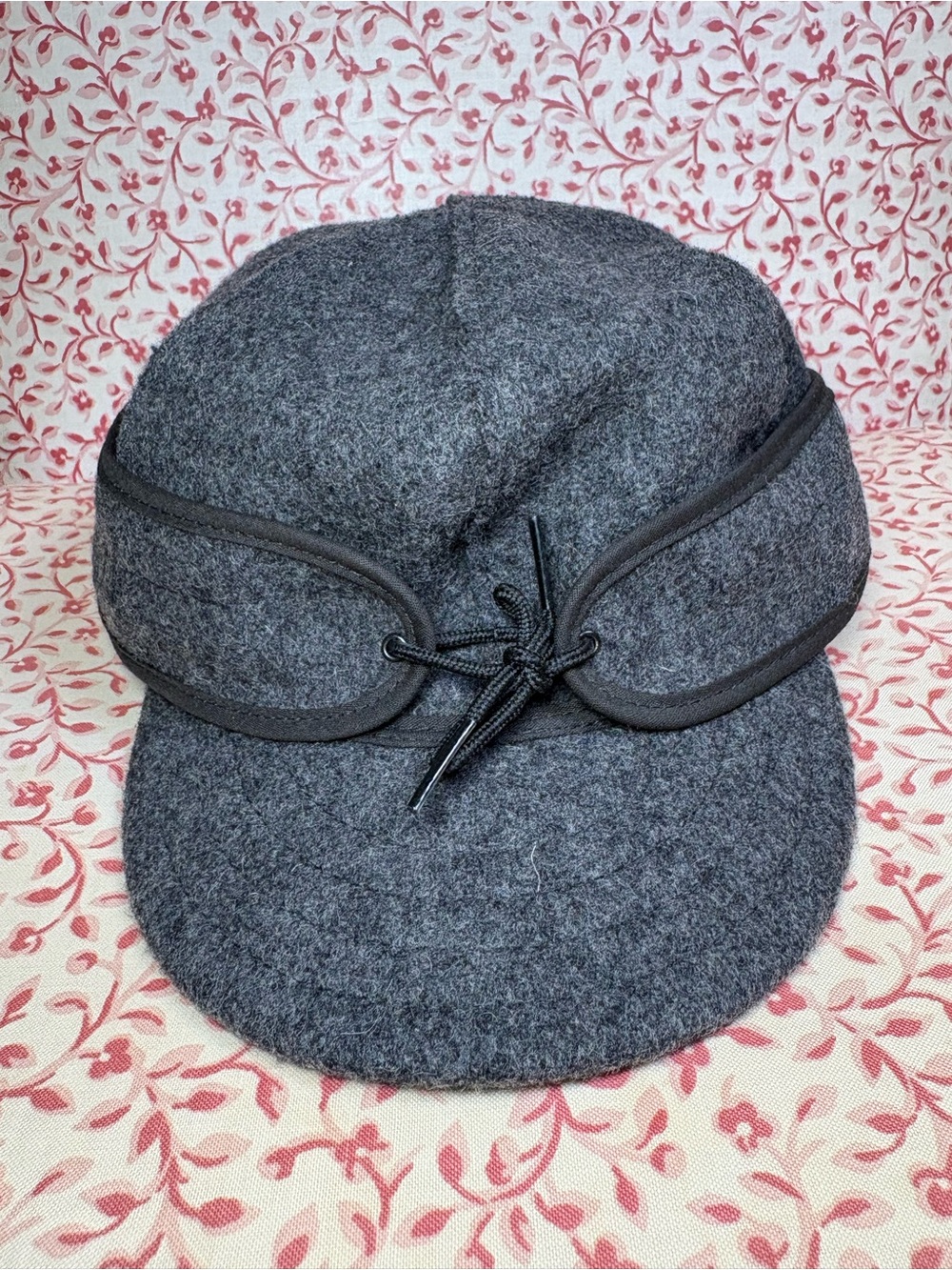 Stormy Kromer Men's Charcoal Gray Wool Winter Cap